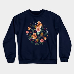 Christmas Squirrels Crewneck Sweatshirt